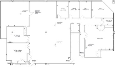 430-450 Lincoln Hwy, Fairless Hills, PA à louer Plan d’étage– Image 1 sur 3