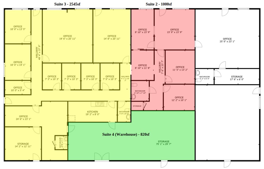 601 Desmond st, Winslow, AZ à louer - Plan d’étage – Image 2 sur 2