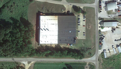 400 E Industrial Park Rd, Holly Springs, MS - VUE AÉRIENNE  vue de carte