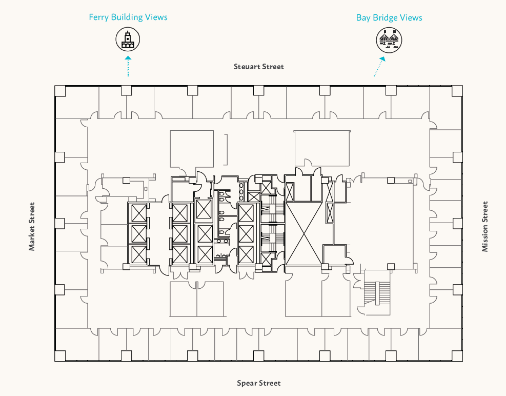1 Market St, San Francisco, CA à louer Photo de l’immeuble– Image 1 sur 1
