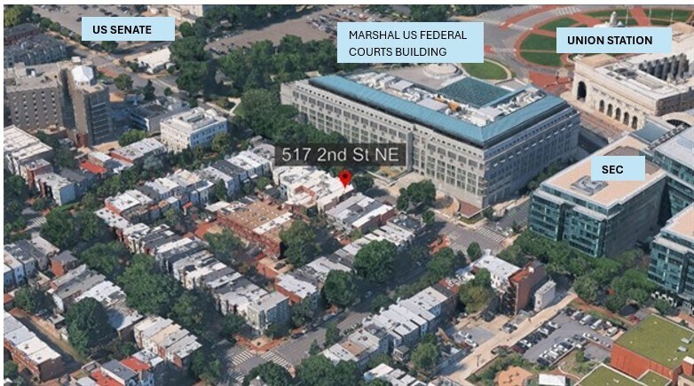 517 2nd St NE, Washington, DC à vendre - Aérien – Image 1 sur 12