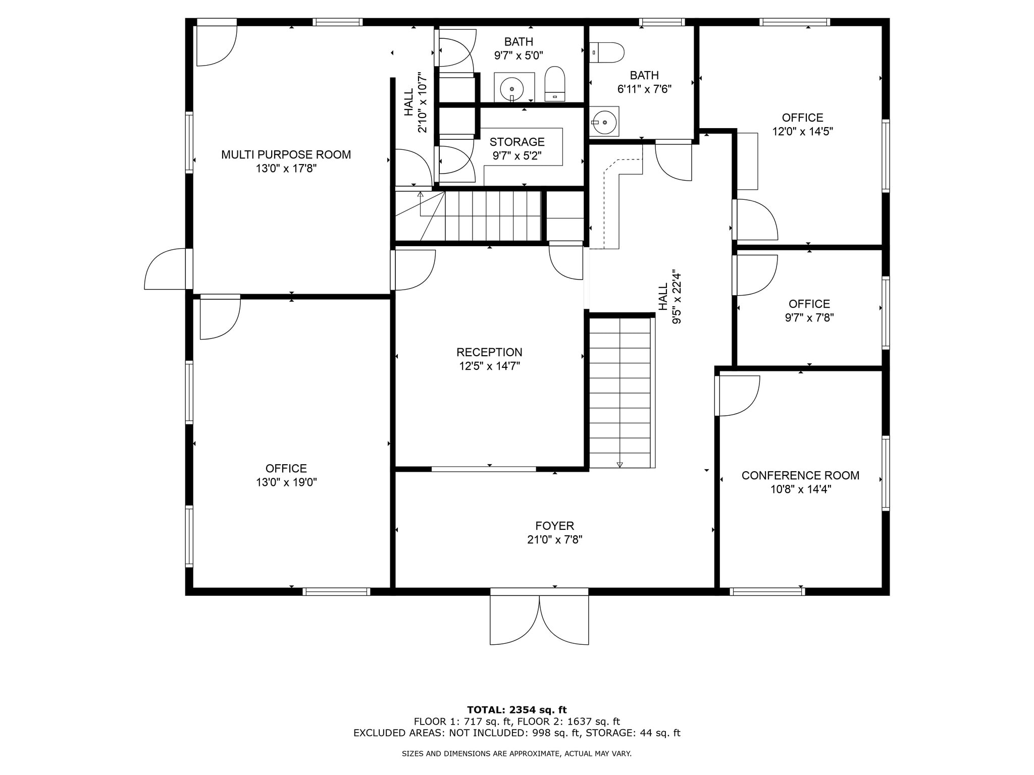 7884 Eastern Ave SE, Grand Rapids, MI à louer Plan d’étage– Image 1 sur 1