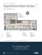 2033 K St NW, Washington, DC à louer Plan d’étage– Image 1 sur 1