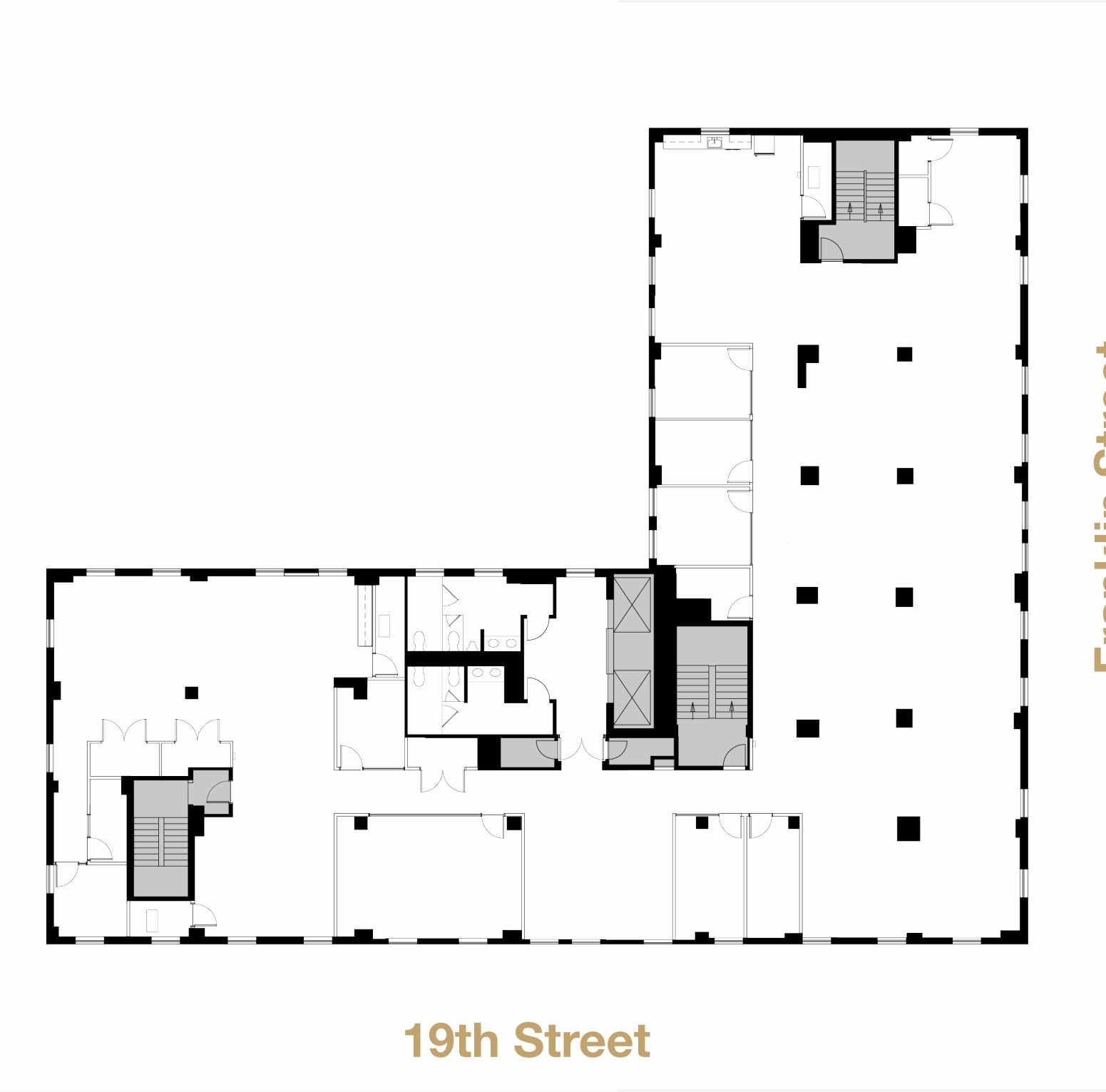 1814-1820 Franklin St, Oakland, CA à louer Plan d’étage– Image 1 sur 1