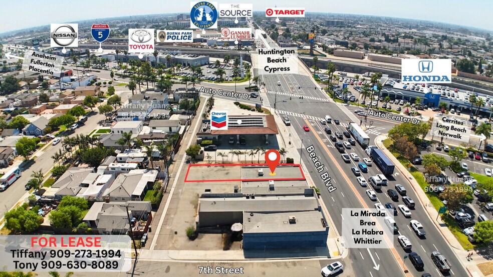 6346 Beach Blvd, Buena Park, CA à louer - Photo de l’immeuble – Image 2 sur 12