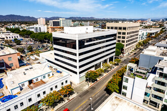 429 Santa Monica Blvd, Santa Monica, CA - VUE AÉRIENNE  vue de carte