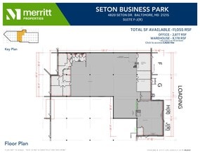 4820 Seton Dr, Baltimore, MD à louer Plan d’étage– Image 1 sur 1