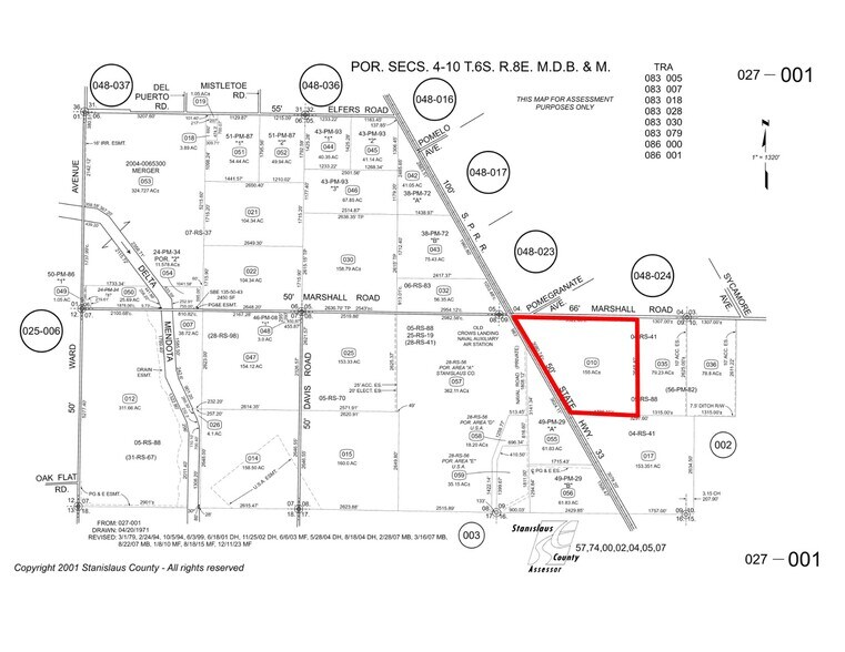 19054 CA-33, Crows Landing, CA à vendre - Plan cadastral – Image 3 sur 19