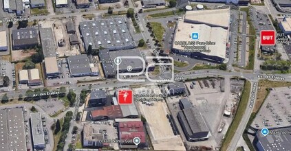 Houdemont - VUE AÉRIENNE  vue de carte