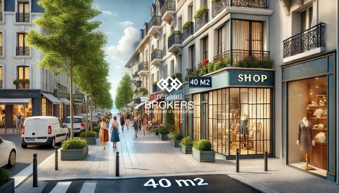 Local commercial dans Enghien-les-Bains à louer Photo de l’immeuble– Image 1 sur 2