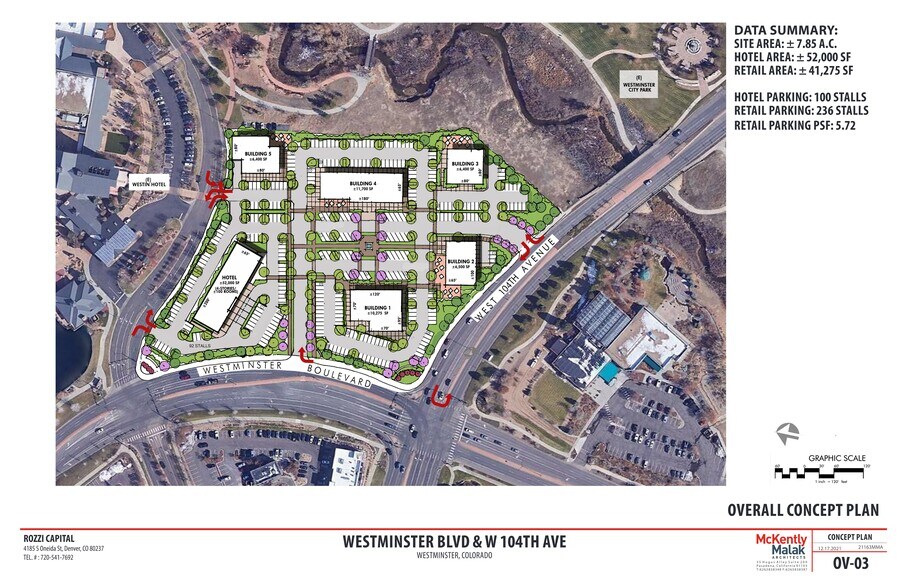 NEC of Westminster Boulevard and 104th Ave, Westminster, CO à louer - Plan de site – Image 2 sur 2