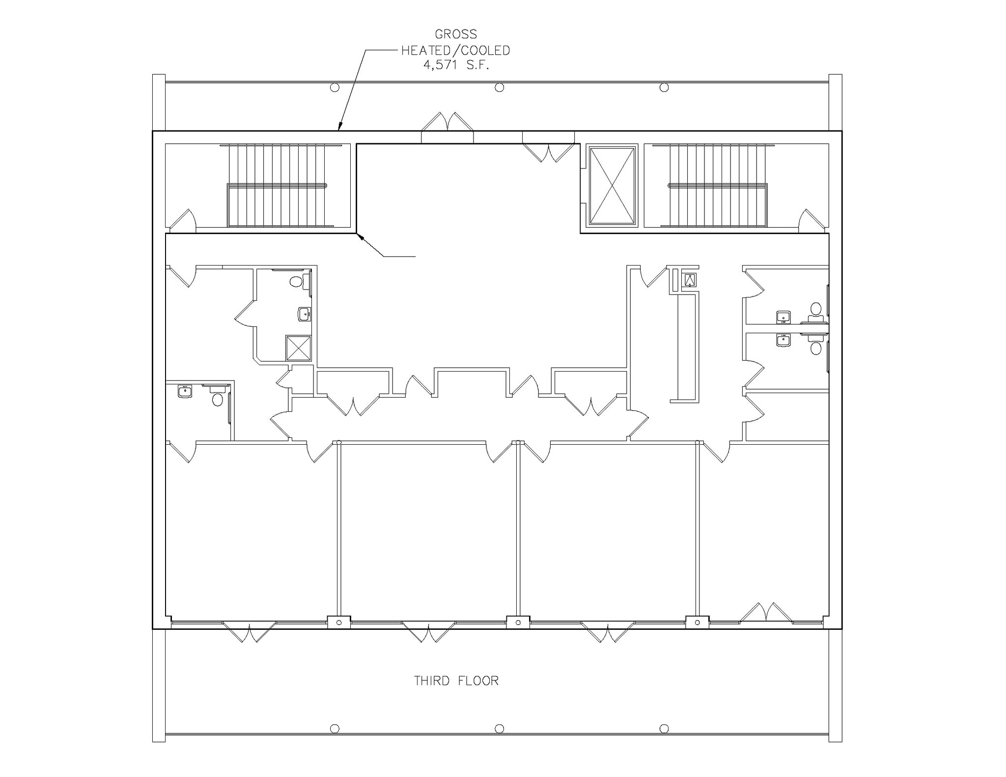 17 W Cedar St, Pensacola, FL à louer Plan d’étage– Image 1 sur 37