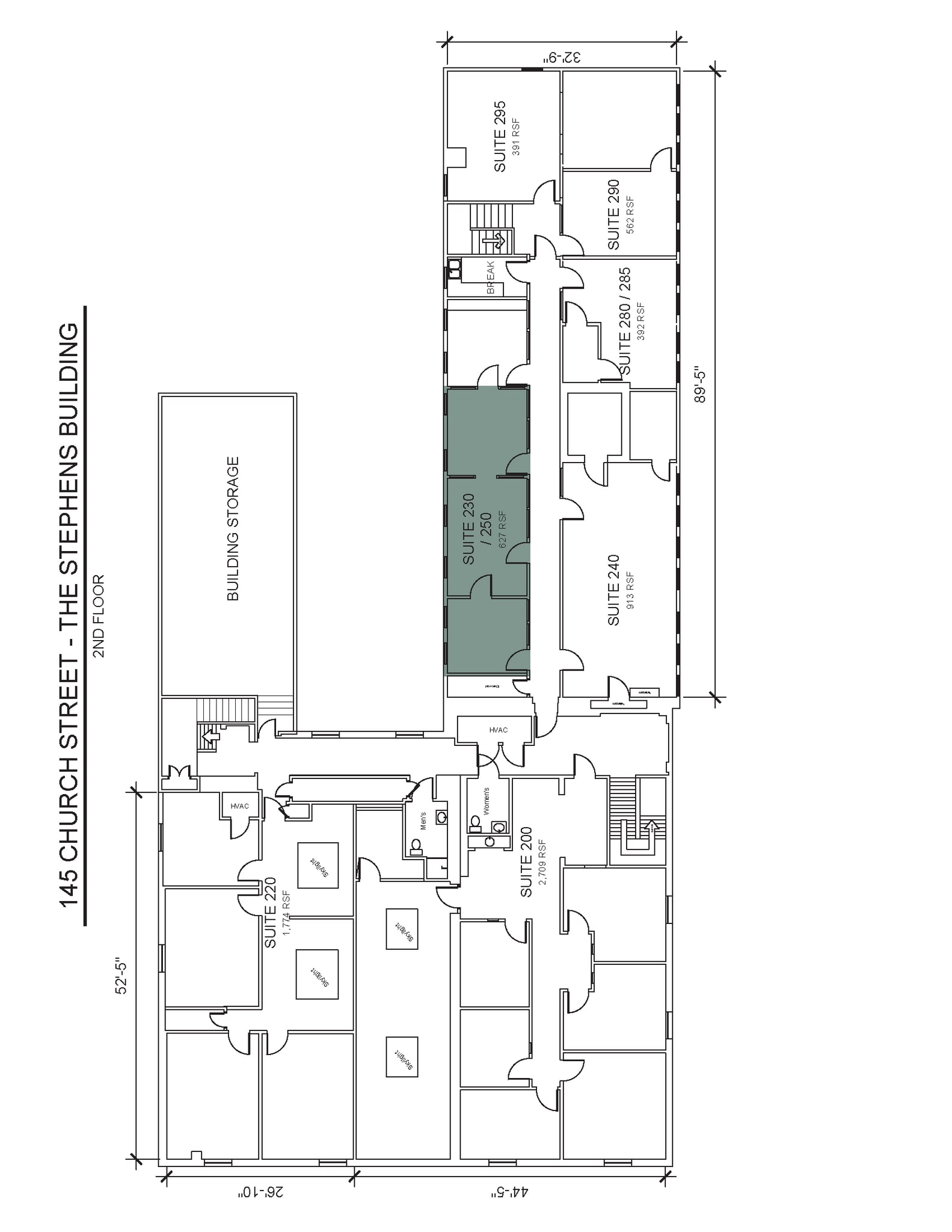 113 Church St, Marietta, GA à louer Plan d’étage– Image 1 sur 1