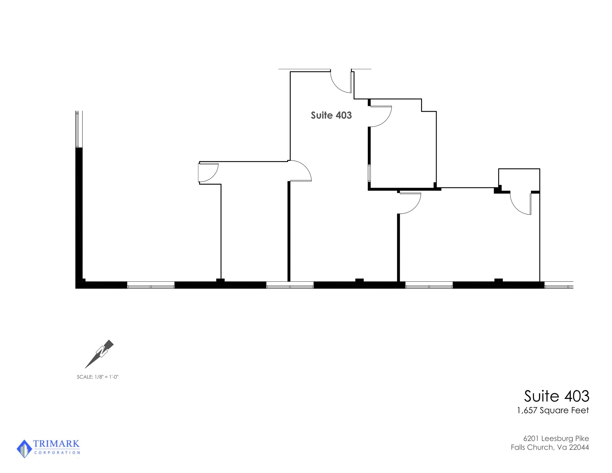 6201 Leesburg Pike, Falls Church, VA à louer Plan de site– Image 1 sur 1