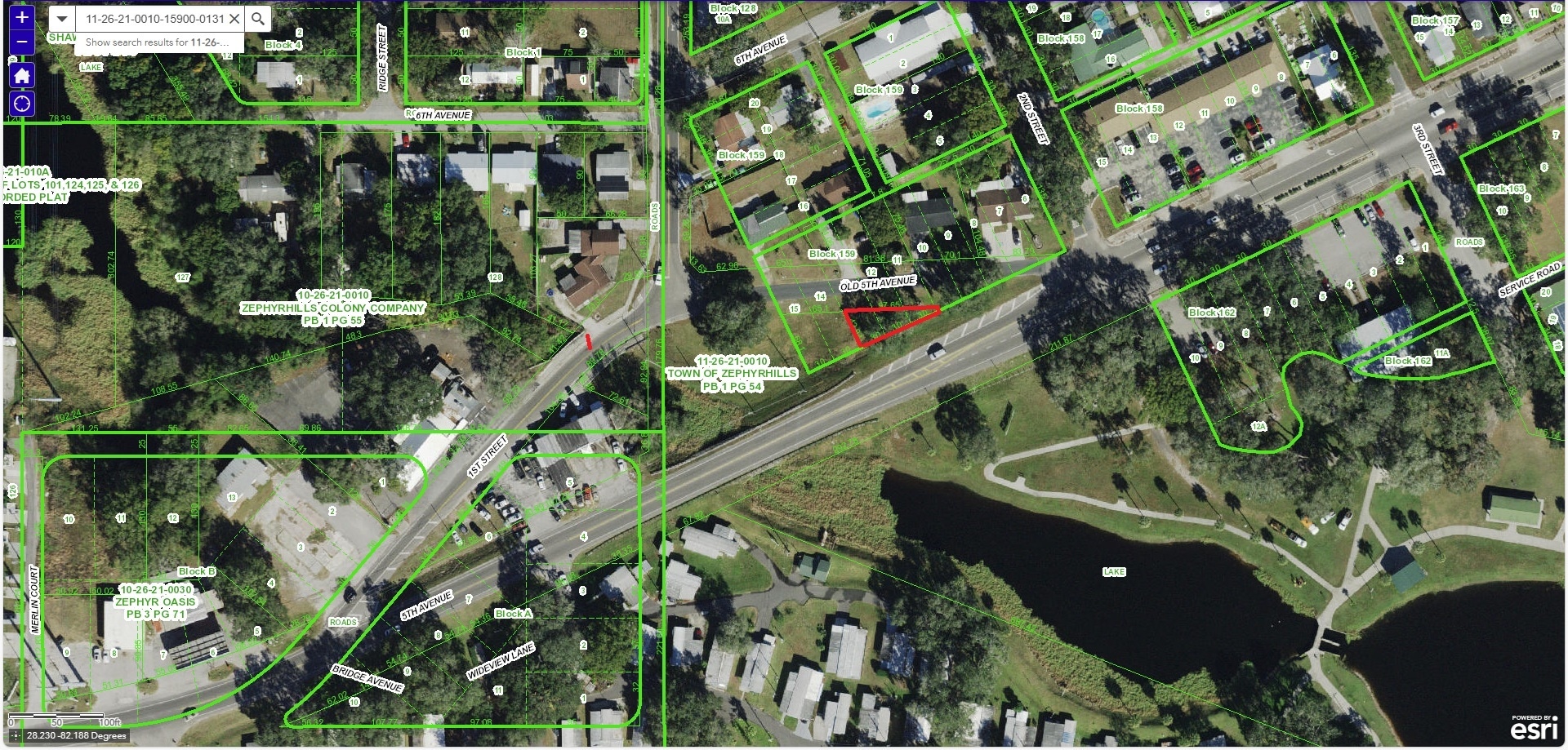 3800 5th Ave, Zephyrhills, FL à vendre Plan cadastral– Image 1 sur 2