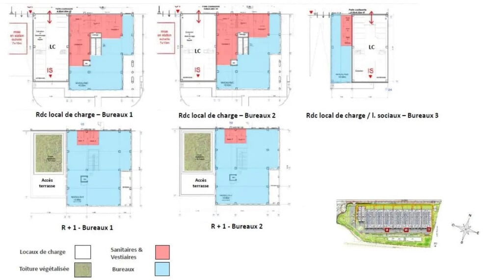 Industriel/Logistique dans Germainville à louer - Plan d’étage – Image 3 sur 6