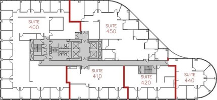 4270 Executive Sq, La Jolla, CA à louer Plan d’étage– Image 1 sur 1