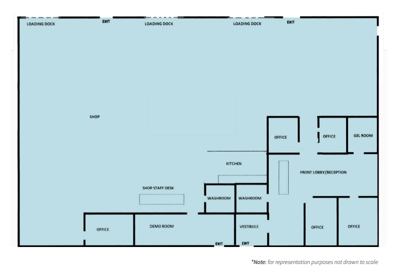 14705-14741 123 Av NW, Edmonton, AB à louer Plan d’étage– Image 1 sur 1