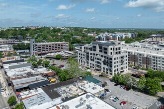 401 W Watson St, Fayetteville, AR - VUE AÉRIENNE vue de carte