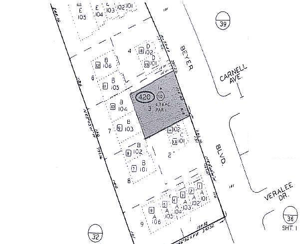 3025 Beyer Blvd, San Diego, CA à louer - Plan cadastral – Image 3 sur 25