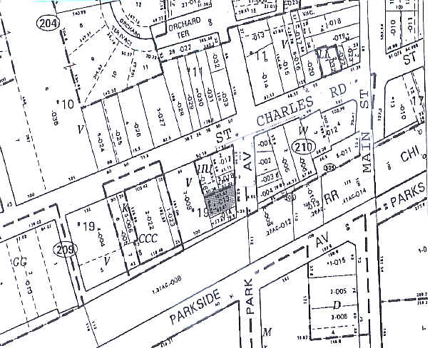 10 S Park Ave, Lombard, IL à louer - Plan cadastral – Image 2 sur 13