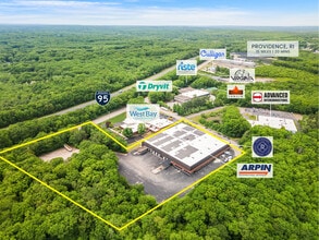 4 Energy Way, West Warwick, RI - Vue aérienne vue de carte - Image1
