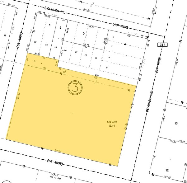 250 Delaware Ave, Buffalo, NY à louer - Plan cadastral – Image 2 sur 2