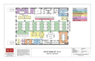 Plus de détails pour 150 W 22nd St, New York, NY - Bureau, Local commercial à louer