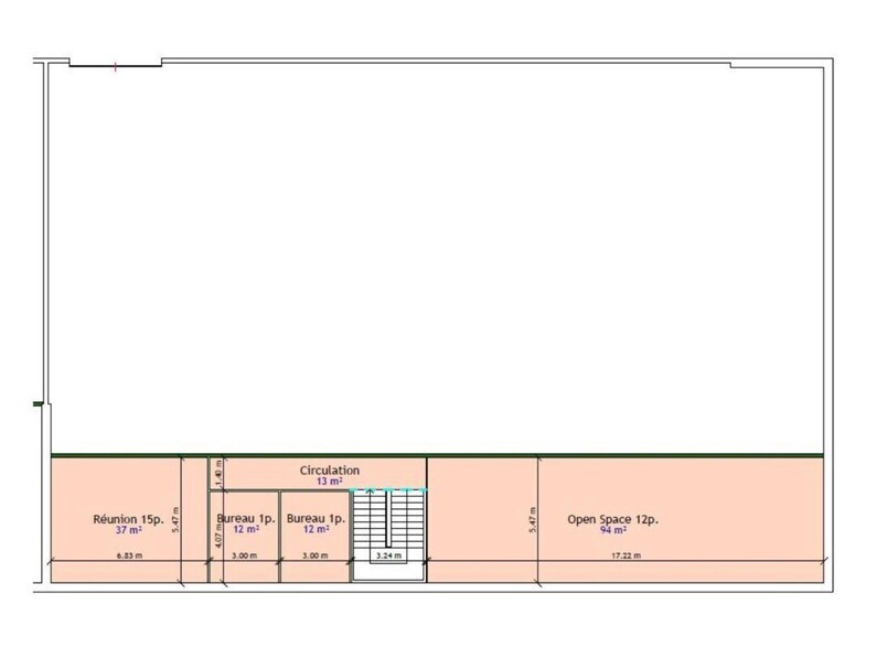 Local d’activités dans Trignac à louer - Plan d’étage – Image 3 sur 10