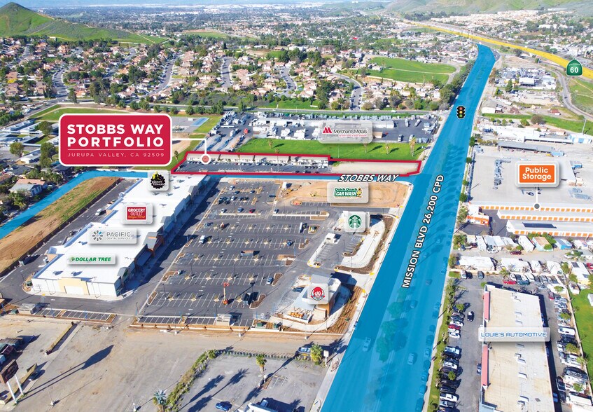 SWC Mission Blvd & Stobbs Way, Riverside, CA à louer - Aérien – Image 3 sur 6