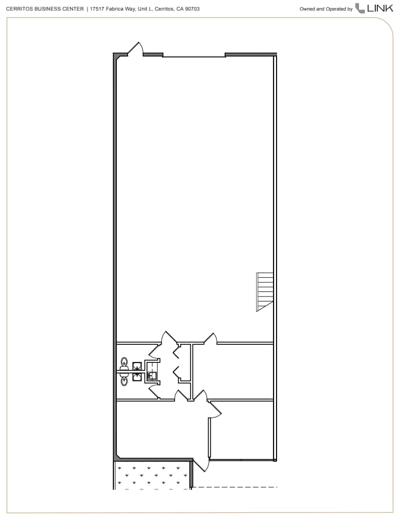 14021 Bosa Ln, Cerritos, CA à louer Plan d’étage– Image 1 sur 1