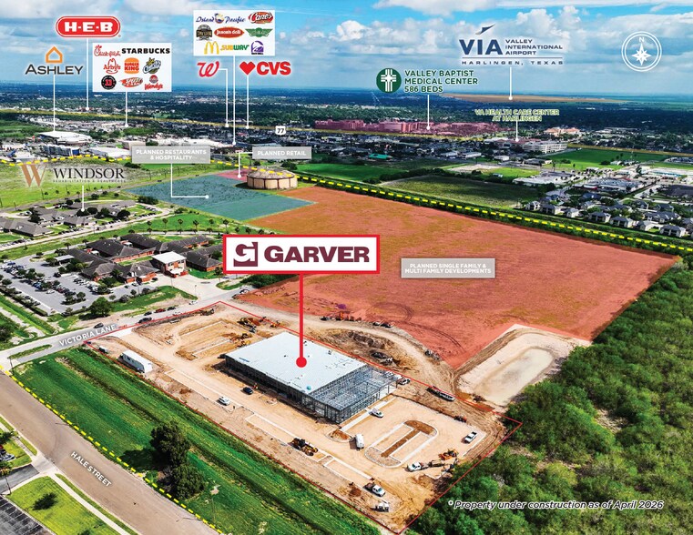 612 Victoria Ln, Harlingen, TX à vendre - Photo de l’immeuble – Image 2 sur 9