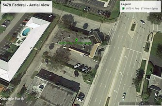 5479 N Federal Hwy, Fort Lauderdale, FL - VUE AÉRIENNE  vue de carte - Image1