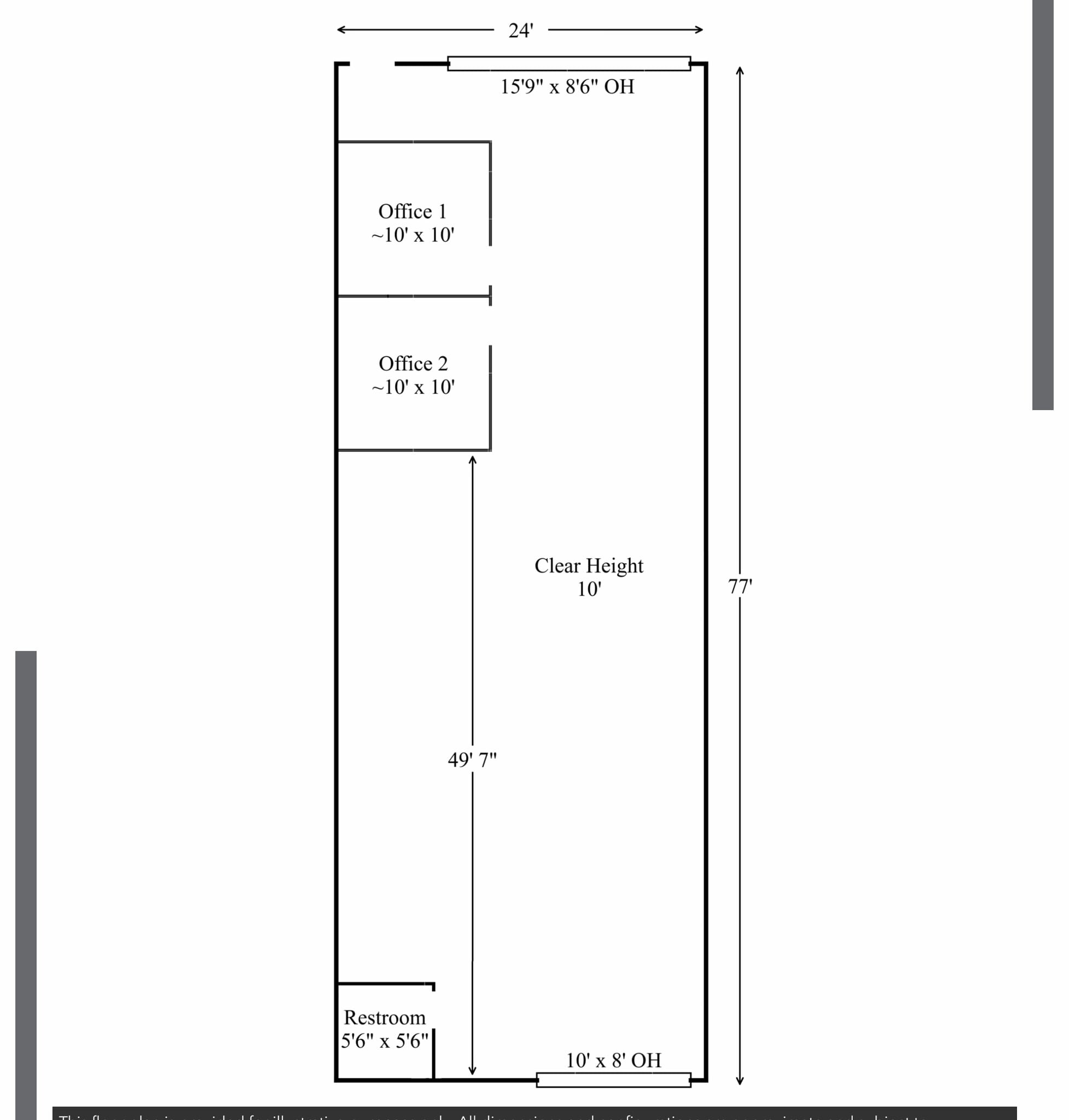 770 Dayton St, Aurora, CO à louer Plan d’étage– Image 1 sur 1