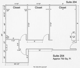 5847 Francis Lewis Blvd, Oakland Gardens, NY à louer Plan d’étage– Image 1 sur 1