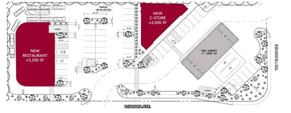 E Sahara Ave, Las Vegas, NV à louer - Photo de l’immeuble – Image 2 sur 2