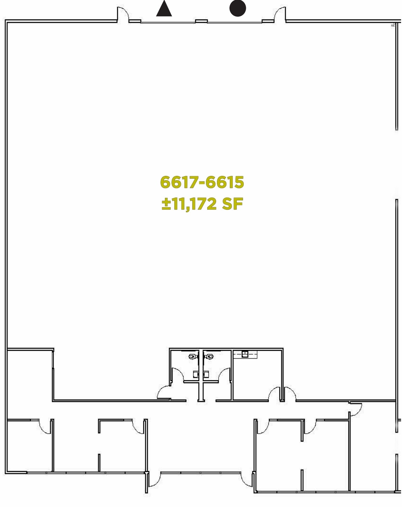 6603-6617 San Leandro St, Oakland, CA à louer Plan d’étage– Image 1 sur 1