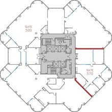 4270 Executive Sq, La Jolla, CA à louer Plan d’étage– Image 1 sur 1