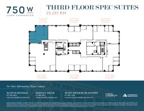 750 W John Carpenter Fwy, Irving, TX à louer Plan de site– Image 2 sur 4