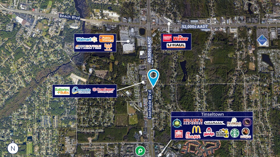 3809 Southside Blvd, Jacksonville, FL à louer - Photo de l’immeuble – Image 2 sur 3