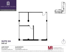 4415 W Harrison St, Hillside, IL à louer Plan d’étage– Image 1 sur 1