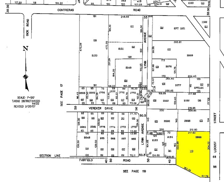 200 S Locust St, Oxford, OH à louer - Plan cadastral – Image 2 sur 8