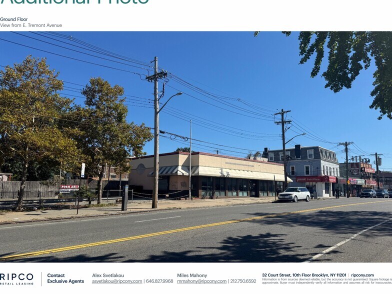 3371 E Tremont Ave, Bronx, NY à louer - Photo de l’immeuble – Image 2 sur 4