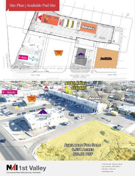 1405 S Valley Dr, Las Cruces, NM à louer - Photo de l’immeuble – Image 2 sur 3