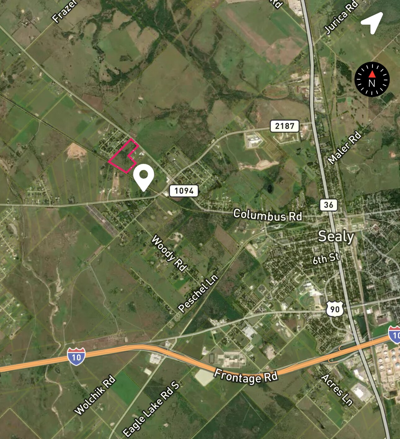 2995 FM 1094, Sealy, TX à vendre Aérien– Image 1 sur 4