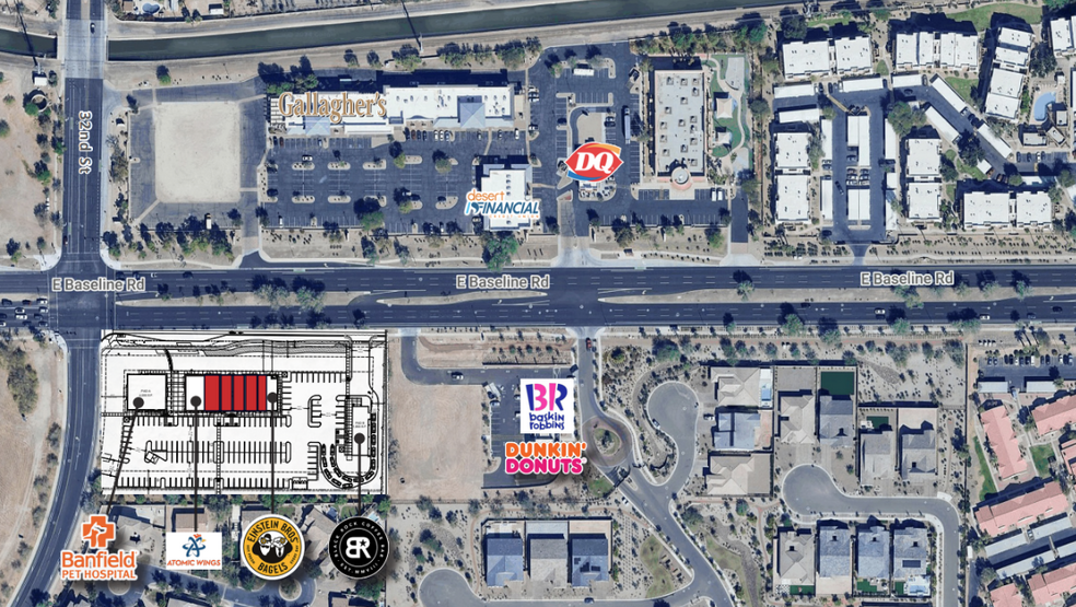 32nd St & Baseline Rd, Phoenix, AZ à louer - Photo de l’immeuble – Image 1 sur 8