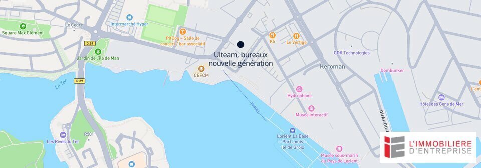 Bureau dans Lorient à vendre - Photo de l’immeuble – Image 2 sur 2