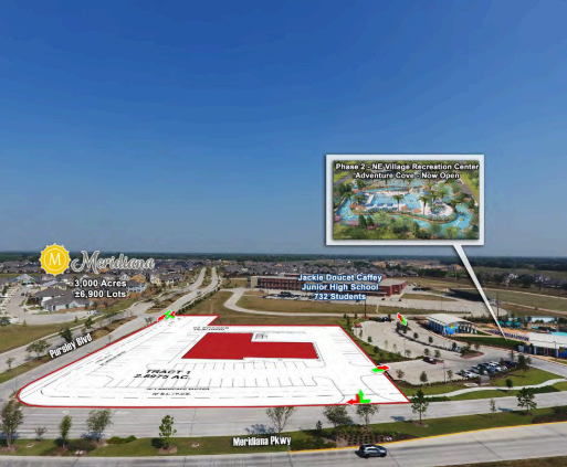 NEC of Meridian Pky, Manvel, TX à louer - Aérien – Image 3 sur 5
