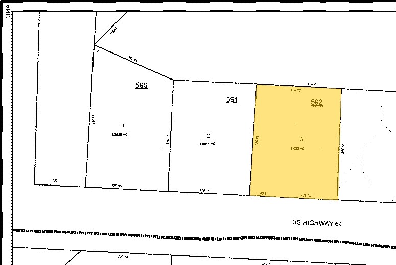 8398 Highway 64, Bartlett, TN à louer - Plan cadastral – Image 3 sur 3