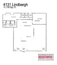 4117-4135 Lindbergh Dr, Addison, TX à louer Plan d’étage– Image 1 sur 1
